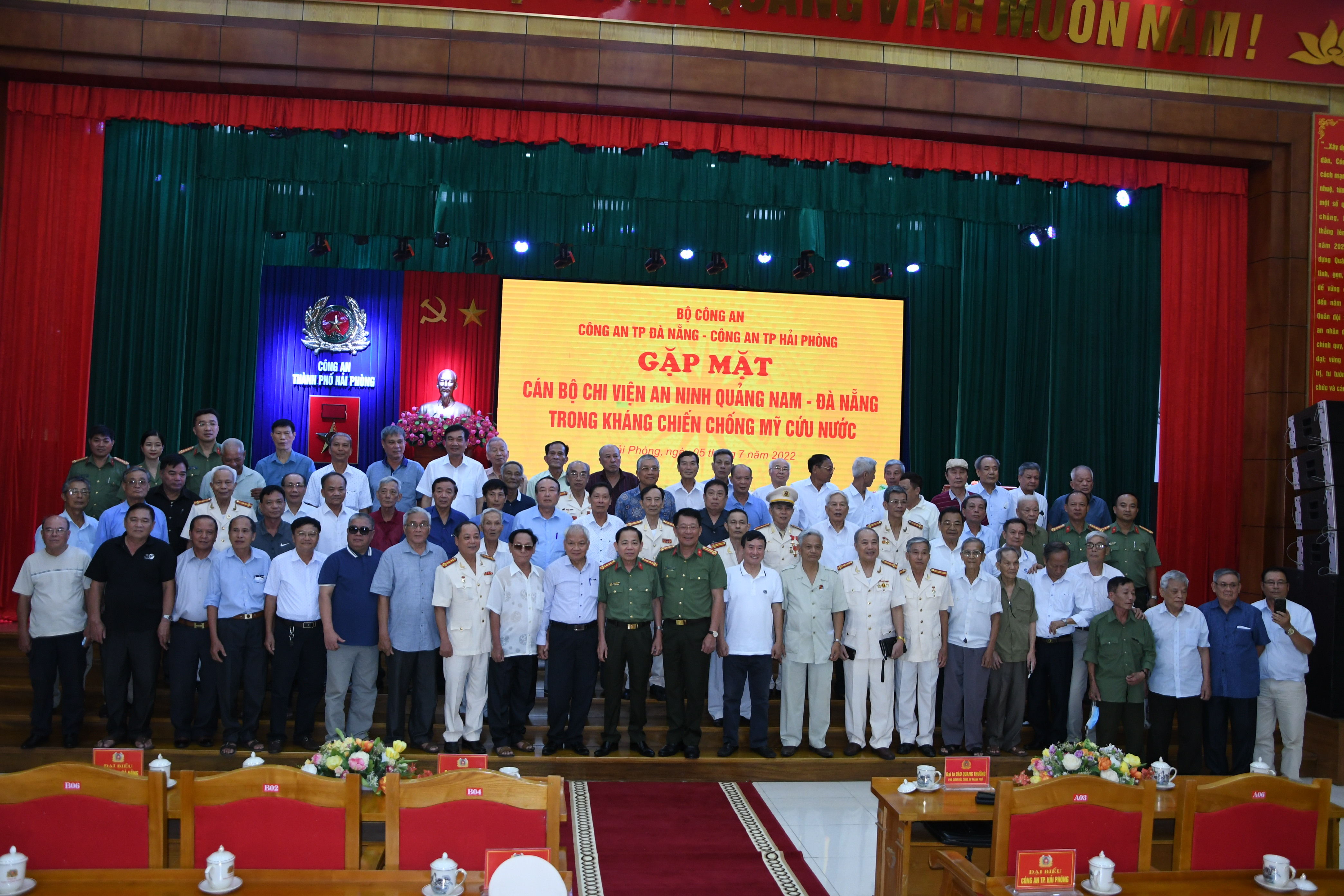 Gặp mặt, tri ân cán bộ An ninh Quảng Nam – Đà Nẵng trong kháng chiến chống Mỹ cứu nước